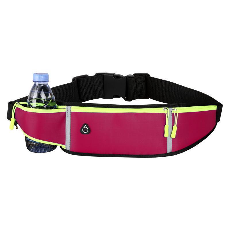 Waterproof Multi-Functional Running Waist Pack with Phone and Water Bottle Compartments