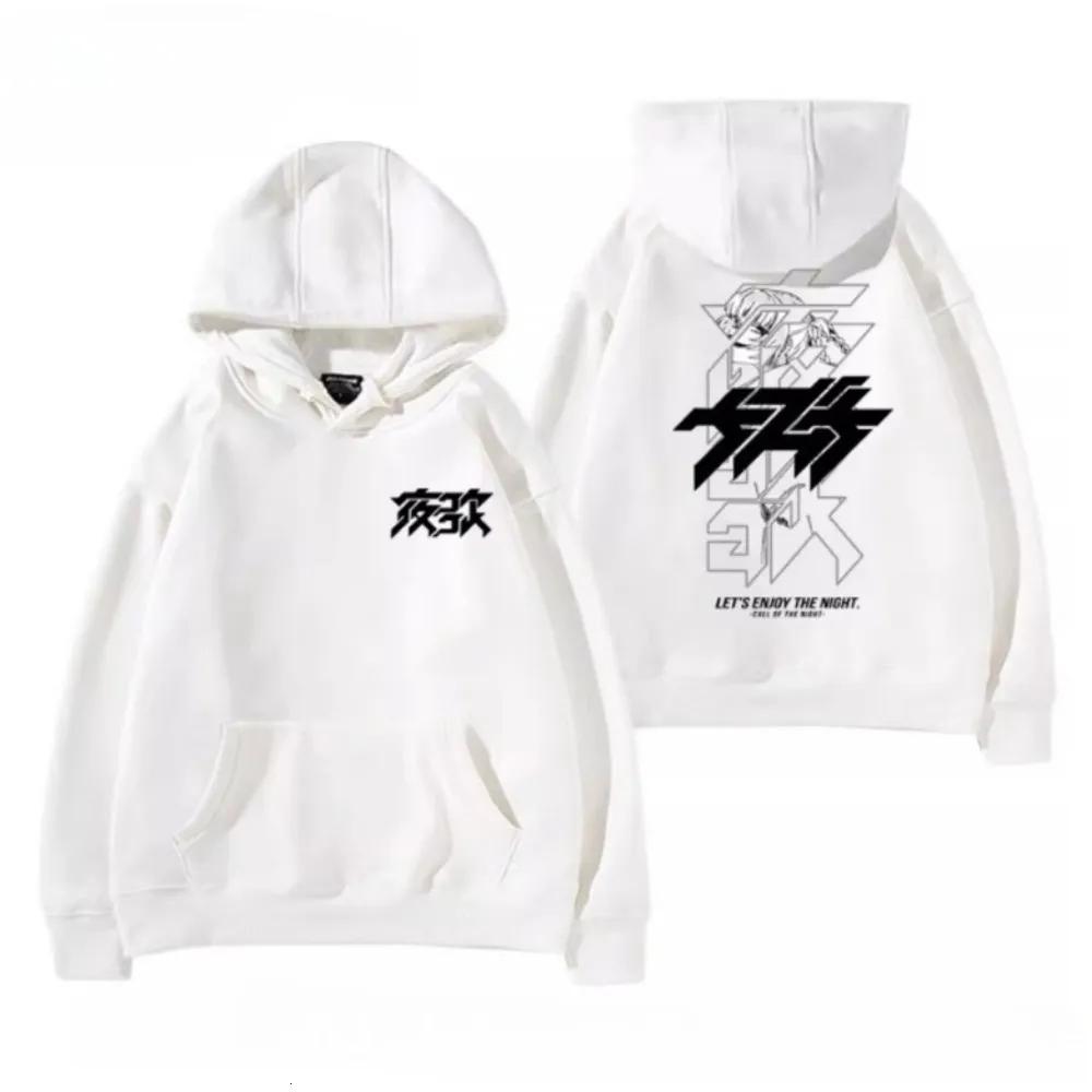 Anime CALL OF THE NIGHT Nazuna Nanakusa Funny Hoodie Hip Hop Graphic Sweatshirt Poleron Hombre Streetwear Harajuku Tracksuit24