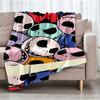The Nightmare Before Christmas Theme Printed Blanket - Perfect for Couch, Bed, Travel & Outdoor Use | Machine Washable, Cozy & Durable.