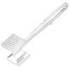 Endo Shoji TKG Meat Tenderizer, Cast Aluminum, Lightweight and Durable, Tenderizing Surface (mm): 48 X 48, Total Length (mm): 255, Weight (g): 310, BK