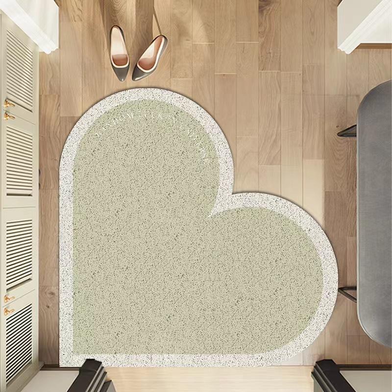 Moderní Jednoduchá Vstupní Rohožka Dveřní Dveřní Škrábací Rohožka na Nečistoty Snadná Údržba Odolná proti Opotřebení Protiskluzová Hedvábná Rohožka