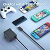Caricabatterie YiLBX per Switch, Adattatore AC Portatile 15V/2.6A Caricabatterie a Ricarica Rapida Alimentatore per Switch e Switch Lite