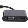 2 in 1 Design Converter Hub No Driver Required Plug and Play Dock DisplayPort Adapter  For Display