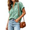 Women's Short Sleeve Cardigan with Pockets for Casual Daily Wear