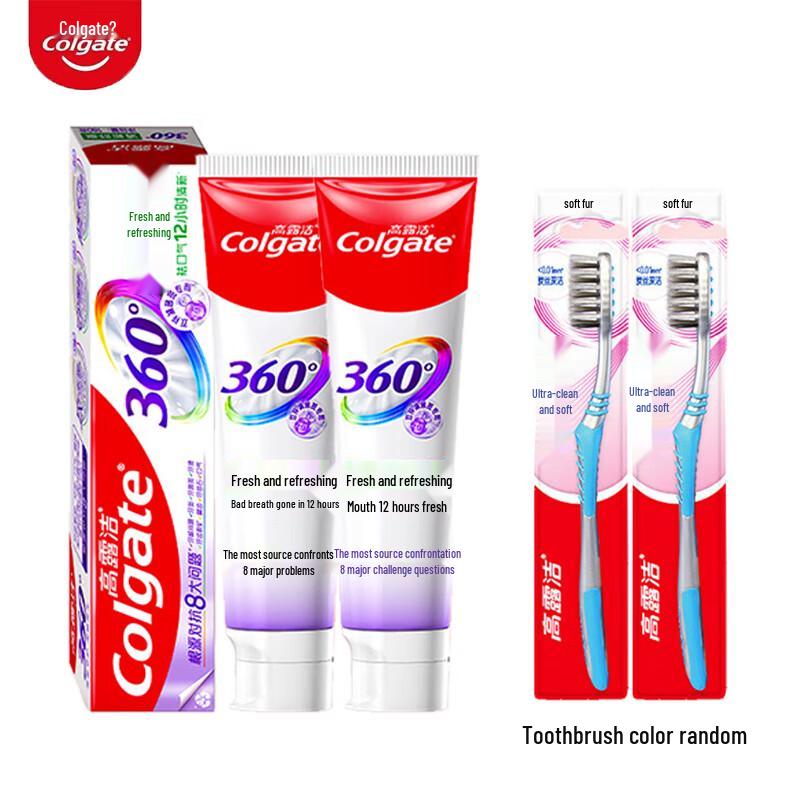 

Colgate 360 Gum Care Toothpaste & Toothbrush Combo