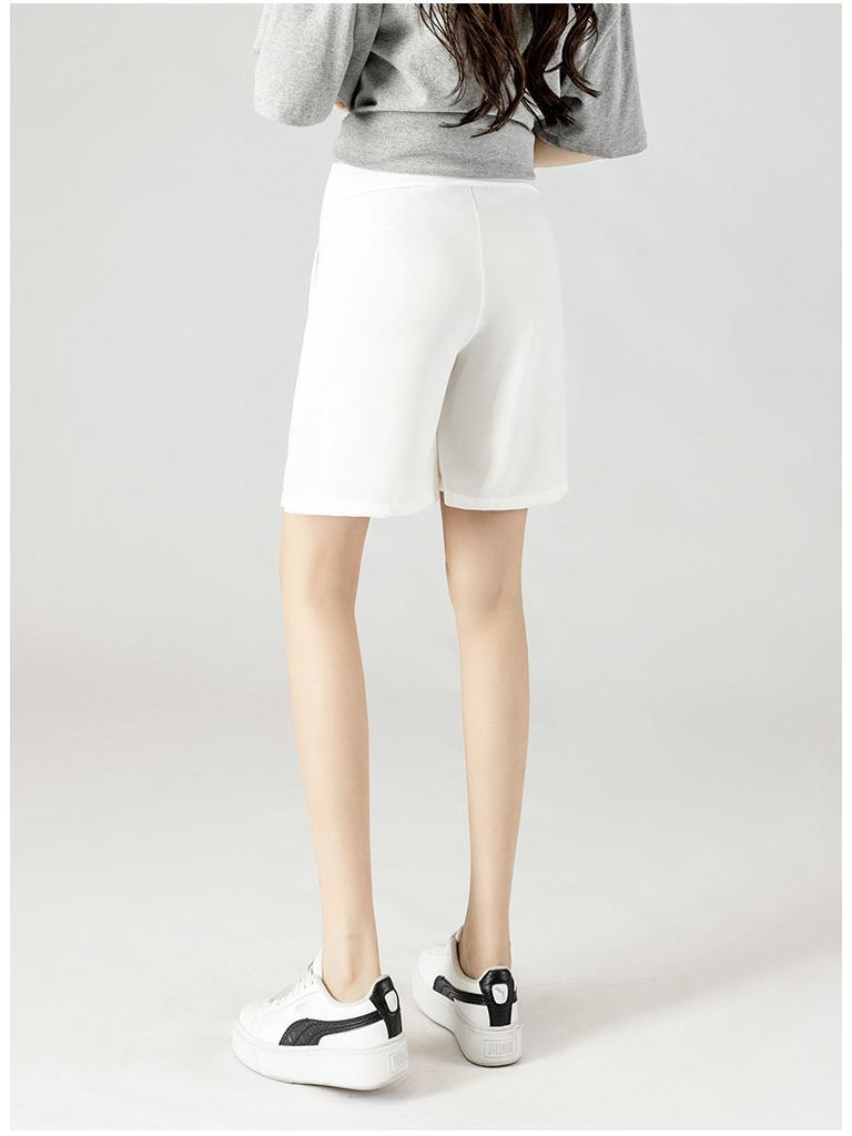 High-Waist Maternity Support Shorts: Trendy, Casual Summer Leggings for Pregnant Women