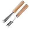 Wooden Handle Pineapple Seed Remover Portable Eye-digging Clip Creative Pineapple Peeler  Home