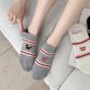 Ab Puppy English Socks Women'S Low-Top Pump Socks Fashionable And Comfortable Cotton Socks Cute Preppy Style Versatile Women'S Socks