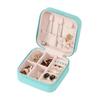 Compact Travel Jewelry Organizer for Ear Studs, Rings, Necklaces, Earrings, and Bracelets