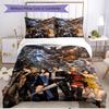 3pcs Duvet Cover Set (1*Duvet Cover + 2*Pillowcase, Without Core), Final Fantasy Print Soft All‑Season Bedding Set, Home Bedroom Decor Gift