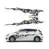 1 Set DIY Car Body Side Truck Decal Vinyl Flame Graphics Racing Stripes Sticker
