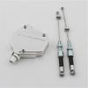 Set Cnc Stunt Clutch Lever Easy Pull Puller Cable System For Honda Yamaha
