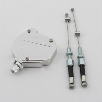 Satz CNC Stunt Kupplungshebel Easy Pull Zugkabel-System für Honda Yamaha