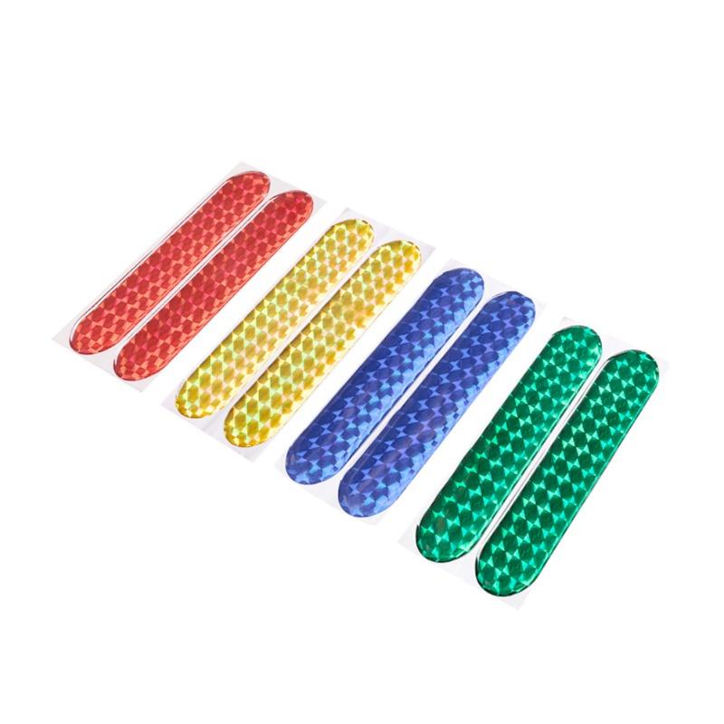 

Car Reflective Stickers Side Safety Warning Stickers Door Protection Stickers Traceless Protective Sticker Car Accessories синий
