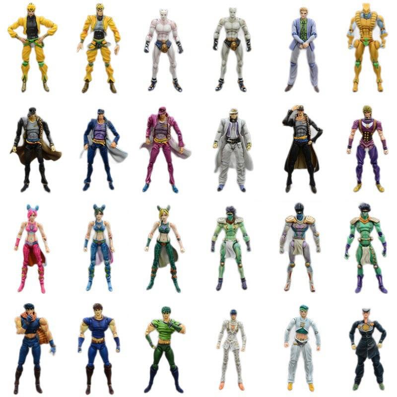 25 Arten JOJO's Bizarre Adventure Kujo Jotaro Dio Brando Kakyoin Kars Prosciutt Actionfigur Spielzeug Anime Geschenk