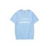 Skechers Colorful Casual Series Logo Print Loose Round Neck Short Sleeve T-Shirt Unisex Tops L223U164-0147