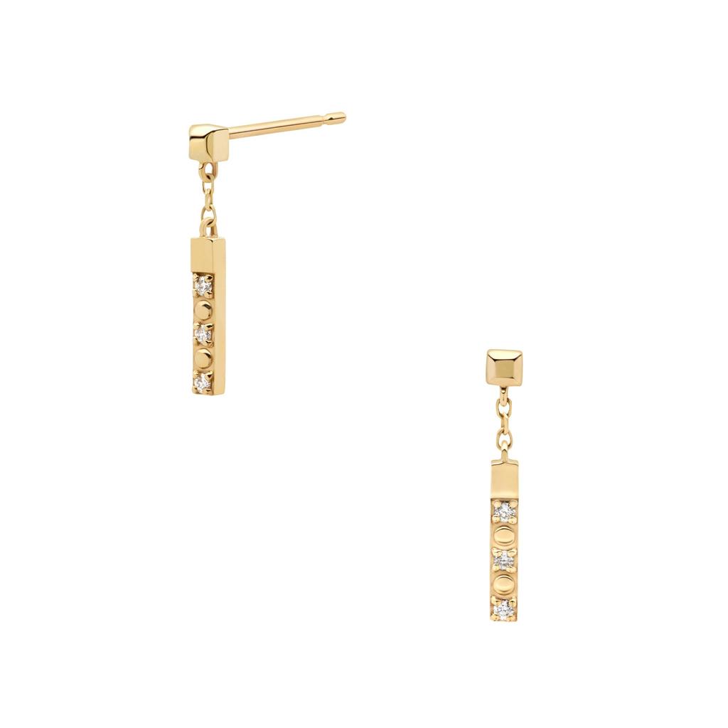 Vendome K10YG Diamond Earrings GJVA0375 DI [Official] [VA Aoyama]