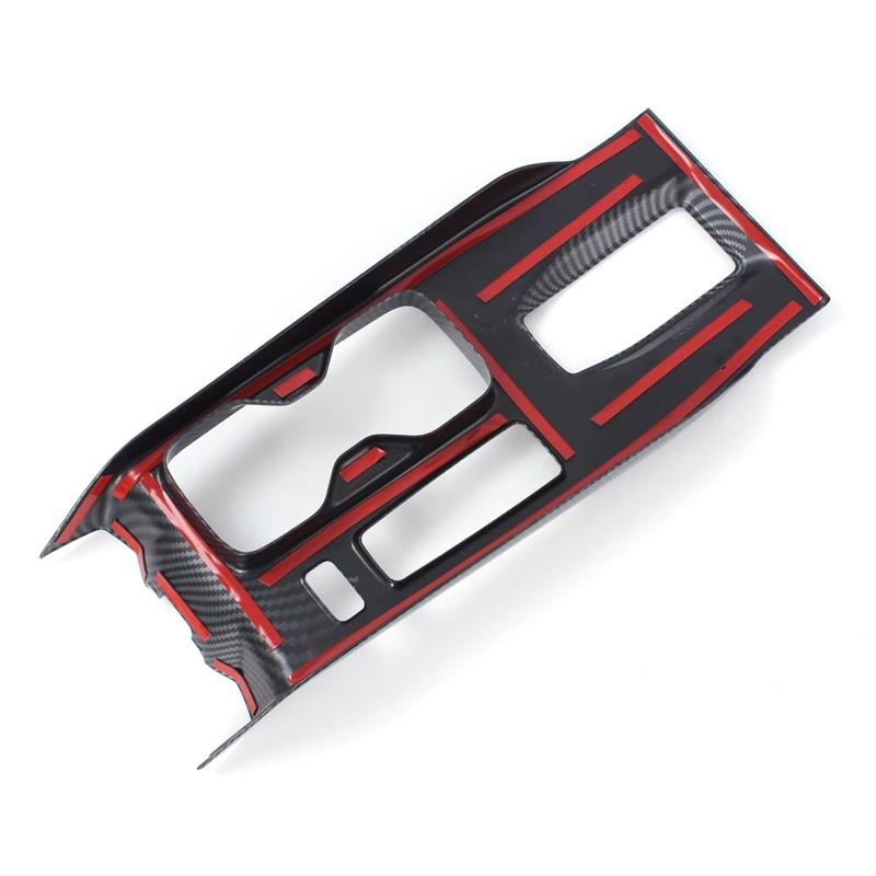 For Honda E:NS1 ENS1  Carbon Fiber ABS Car Central Control Gear Box Cover Trim Car Styling-M53K