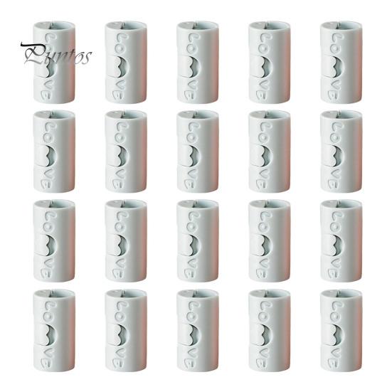 

20 шт. зажимов для простыней, зажимы для пододеяльников с приподнятыми краями, регулируемые, простые в использовании, скрытые держатели для простыней синий