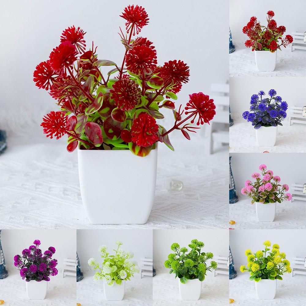 

Beautiful Lively Artificial Bonsai Courtyards Exquisite Workmanship Red