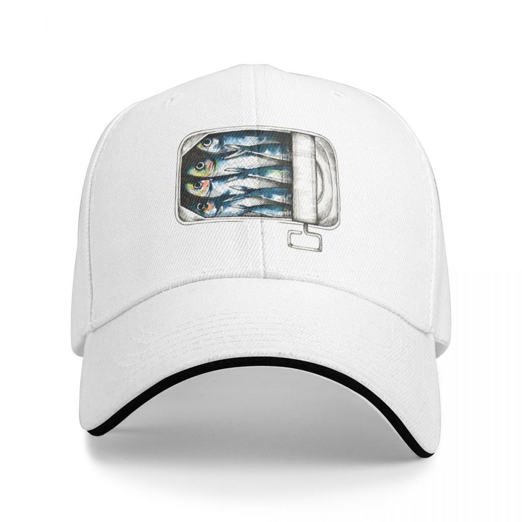Packed Like Sardines Baseball Cap Sports Sunhat Sunscreen Women Hats Mens