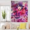 Fantasy Kawaii OOshi No Ko Colorful Tapestry Wall Hanging Cheap Hanging Bohemian Wall Tapestries Mandala Wall Hanging Sheets