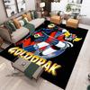 Tapis 3D OVNI ROBO GRENDIZER GOLDORAK Tapis antidérapant Tapis d'extérieur Tapis de zone Tapis de décoration pour la maison la chambre à coucher Tapis pour chambre à coucher Cadeau d'anniversaire