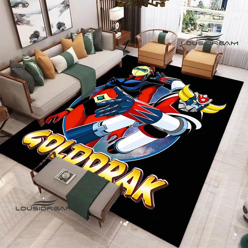 Tapis 3D OVNI ROBO GRENDIZER GOLDORAK Tapis antidérapant Tapis d'extérieur Tapis de zone Tapis de décoration pour la maison la chambre à coucher Tapis pour chambre à coucher Cadeau d'anniversaire