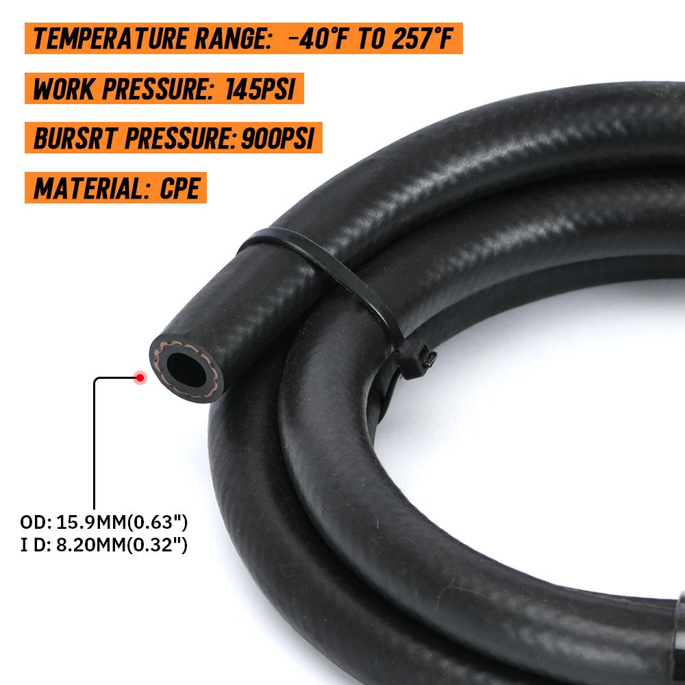 Universal 304.8X190.5X19.05 6 Row Aluminum Remote Transmission Oil Cooler Kit/Auto-Manual Radiator Converter