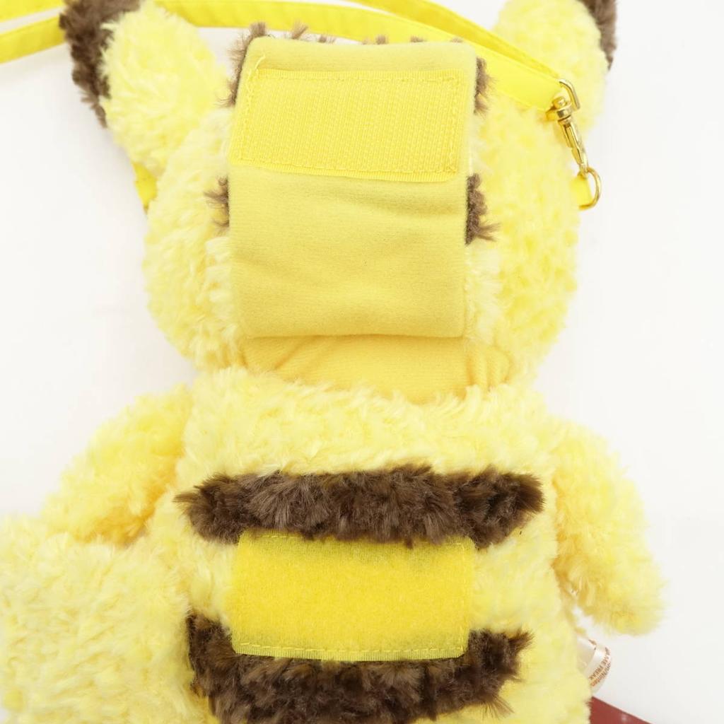 [USED]Pikachu Plush 31 x 12 x 15 Pokemon Center Tag Pouch, Size Approx. cm, Pikachu's Closet, Exclusive, Included, Unused, Pokemon/13593
