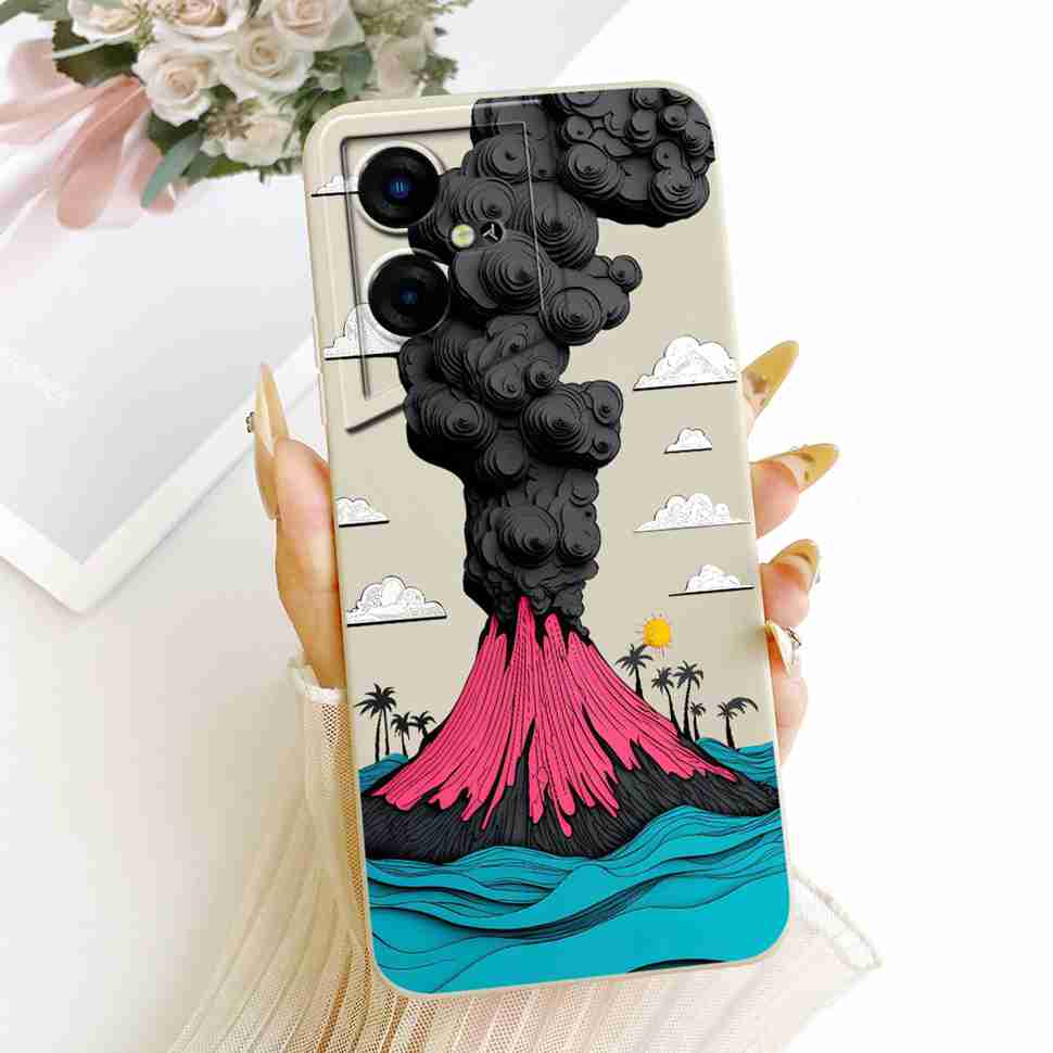 For Tecno Pova Neo 3 Case BOOk Sunflower Soft Silicone Back Cover For Tecno PovaNeo3 Neo3 LH6n Protective Shell Capa