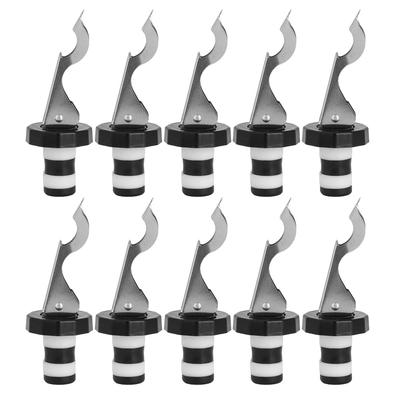 10PCS Wine Bottle Stopper Champagne Stopper Reusable Wine Vacuum Plug Tool Bar Kitchen Accessories