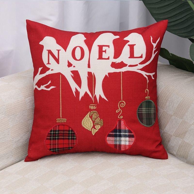 Christmas Day Pillowcase, Living Room Sofa Cushion Cover, Bedroom Bed, Car Pillow Cover, Home Decoration