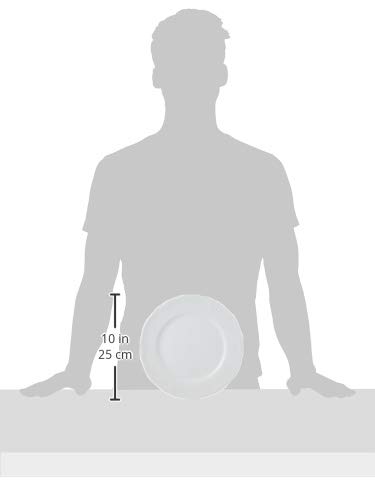 Noritake Fine Porcelain Coty White 24cm Plate 9516A/1470