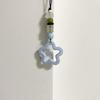 Five-pointed Star Bead Pendants Phone Charm Straps Lanyard Purse Accessories
