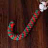 Pet Puppy Sound Interactive Cute Soft Christmas Dog Toys Candy Cane Bite Toys Chew Toy