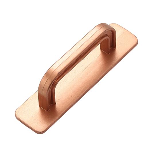 Schrankgriff Einfache Montage Kein Bohren Klebende Rückseite Glatter Ergonomischer Griff Schiebetüren Kleiderschränke Schubladen Griff