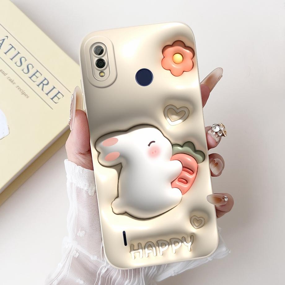Moon Night Gothic Style Phone Case For Itel P33 Plus P33+ Back Cover Soft Silicone Bumper Coque ITELP33 P 33 Capa