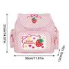 Pink Girl Embroidery Strawberry Children'S Schoolbag Student Birthday Gift Cartoon Backpack Book Bags Christmas  Year Gift