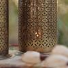 Iron Milk Can Patterned Lantern