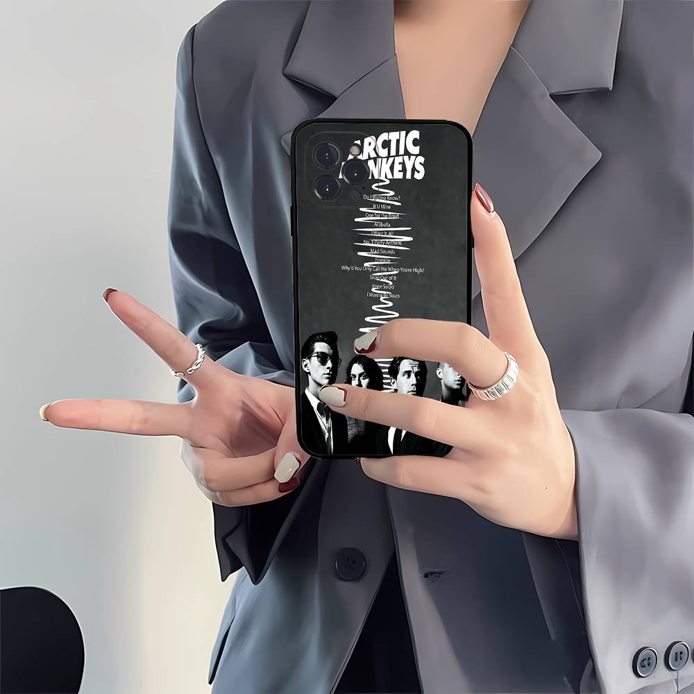 Singer A-Arctic M-Monkeys Phone Case For IPhone 17 16 15 Plus X 14 11 12 13 Mini Pro Max Mobile Case