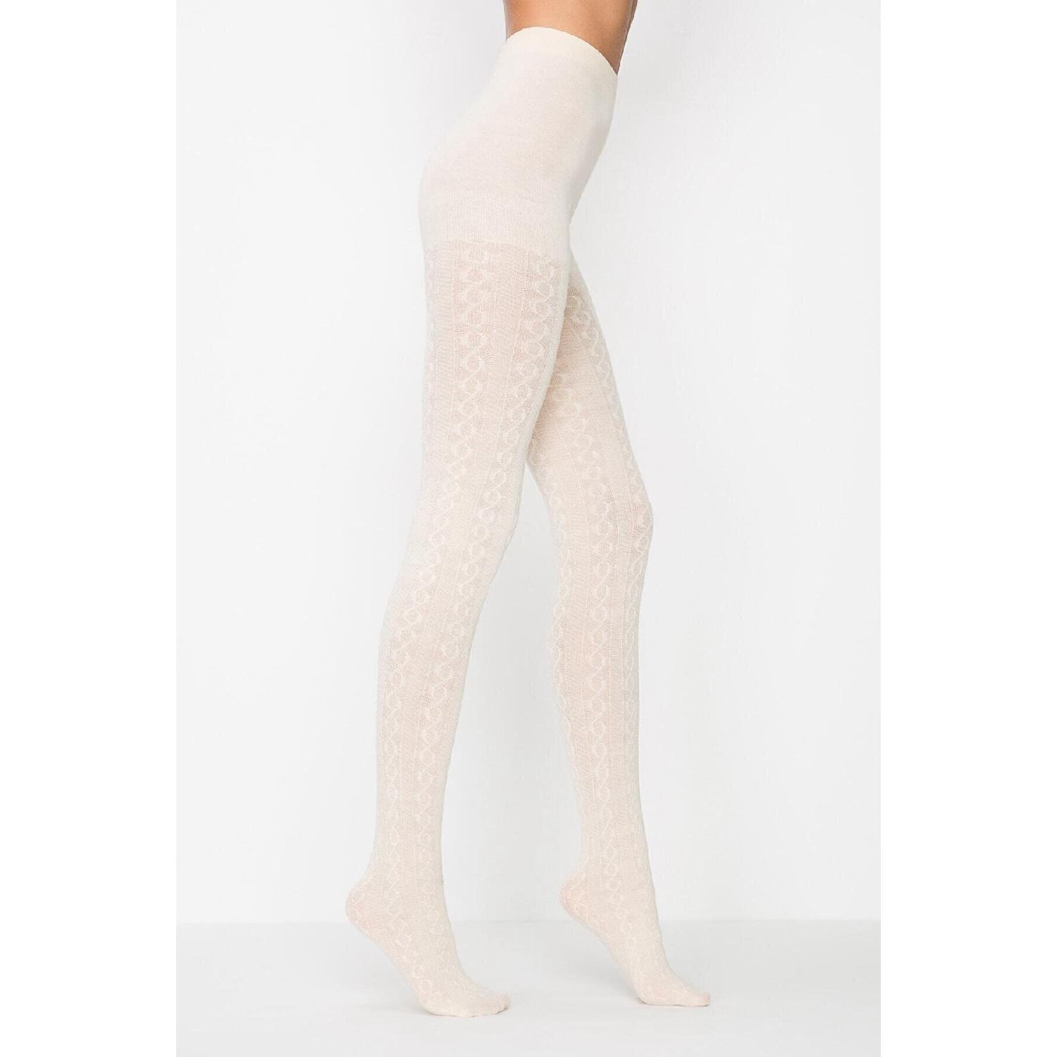 

Woman Vanilla Karina Self -patterned Thick Winter Pantyhose 3