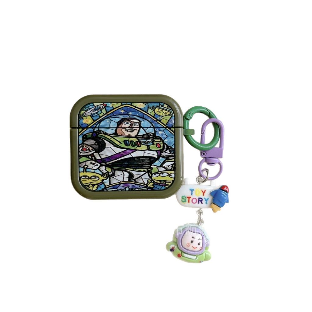 Applicable AirPods 1 Protective Case Cute Cartoon Animation AirPods Pro1 Earphone Cover Second Generation with Hook Apple