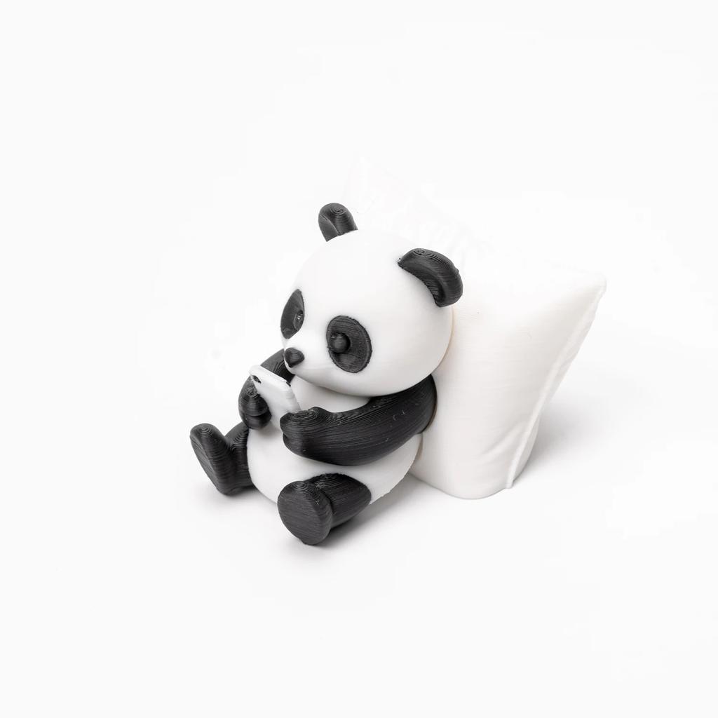 Animal Model Panda Sculpture Ornament Creative Desktop Office Decoration Car Decor Collectible Figurines Car Dashboard Ornament