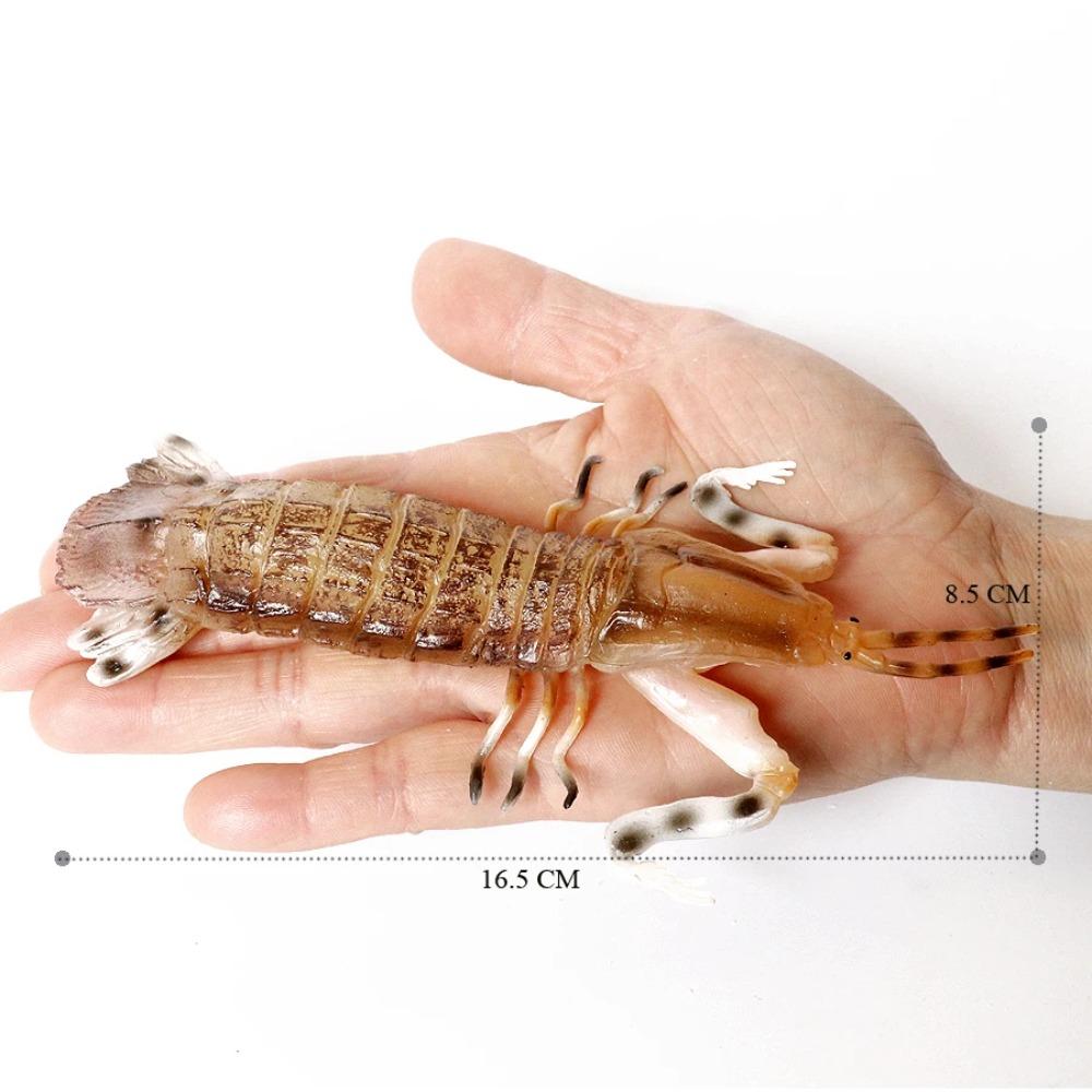 Realistic Prehistoric Sea Creatures Animal Figurines Baculite,Opabinia,Crab,Mantis Shrimp Educational Marine Animal Mode Figures