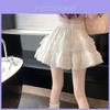 Lace Cake Skirt For Women Short Skirt With Polyester Fabric College Style For Spring 2025