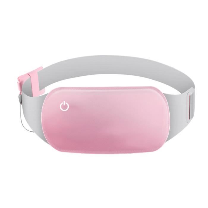 Ceinture Chauffante - PALOMA BEAUTIES - Ventre - Blanc - Autonomie 3h - Lavable