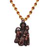 @ Tradiční indický bůh Hanuman oboustranný s náhrdelníkem Rudraksha