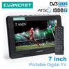 LEADSTAR D7 Portable TV DVB-T2 ATSC ISDB-T Tdt DTT 7 Inch Digital Analog Mini Small Car TV Television Support TF MP4 H.265 AC3