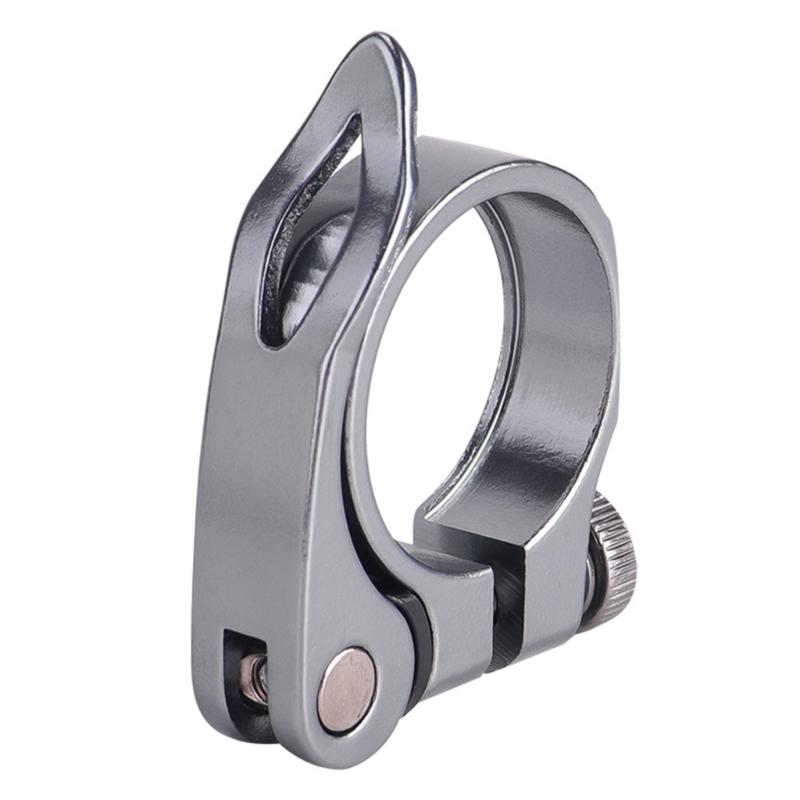 Road Bike Seat Tube Clip Bike Saddles Seat Clamps Bicycles Seatpost Clamp Aluminum Alloys 34.9mm Seat Tube Clamp